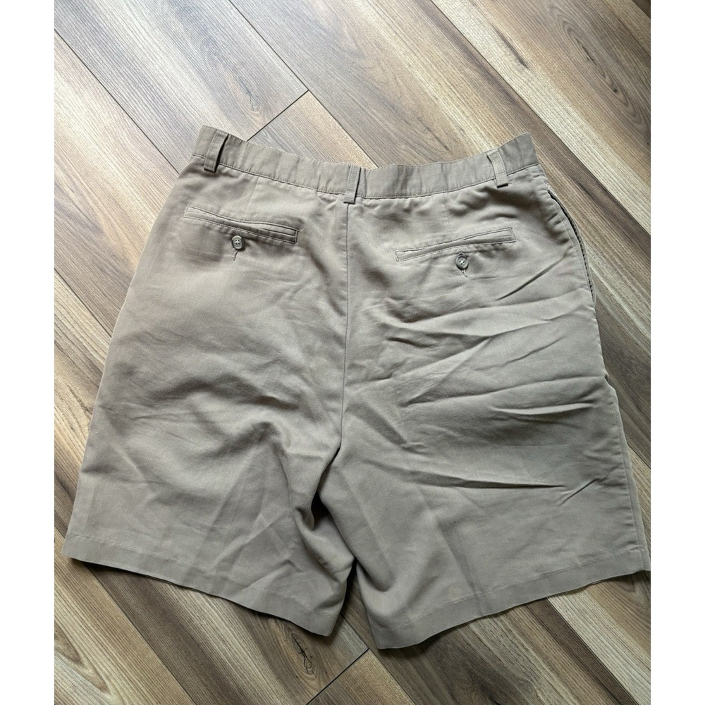 Geoffrey Beene Tan Golf Shorts Size 34 Tan - Picture 4 of 5